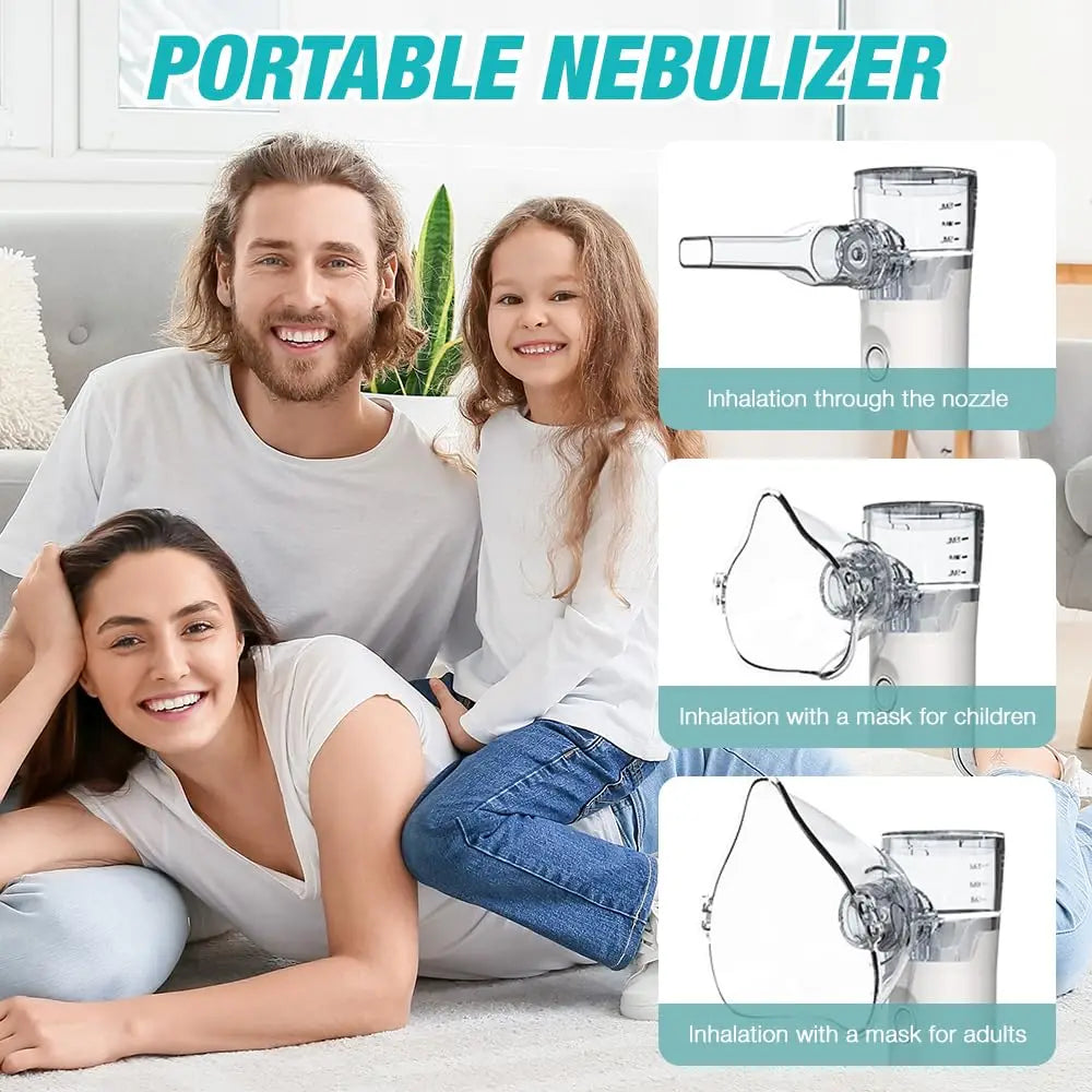 Portable Human and Pet Nebulizer Silent USB Inhaler