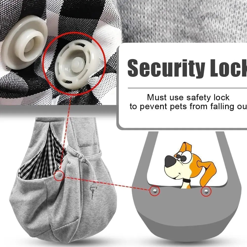 Handsfree Dog Carrier Sling For Small Dogs Cats Travel Harness