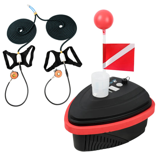 Tudiving Portable Rechargeable Tankless Hookah Scuba Diving System