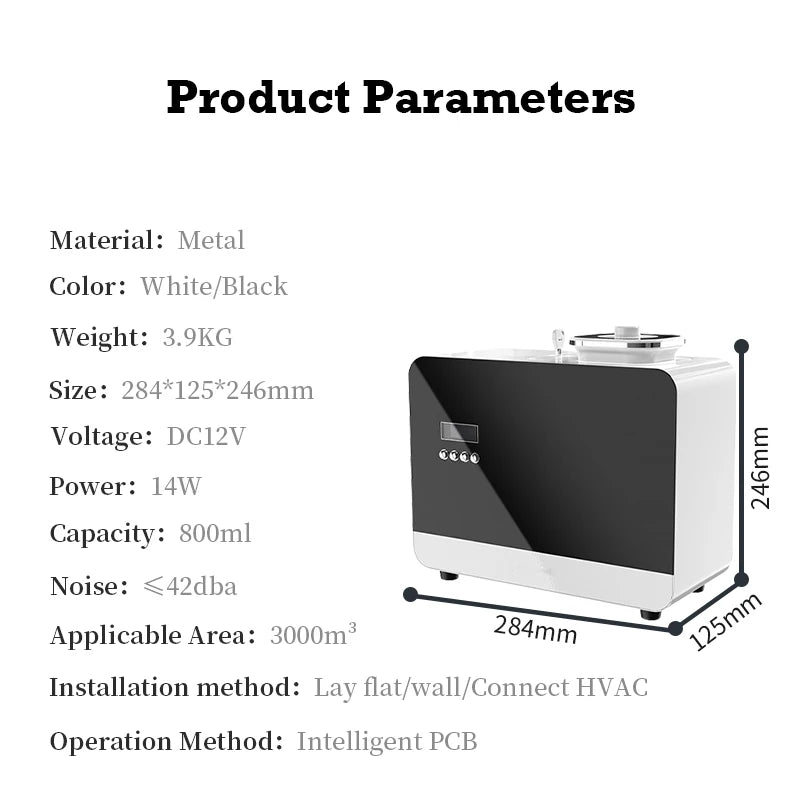 Namste 800ml Aroma Diffuser Premium Quiet Coverage For Large Offices