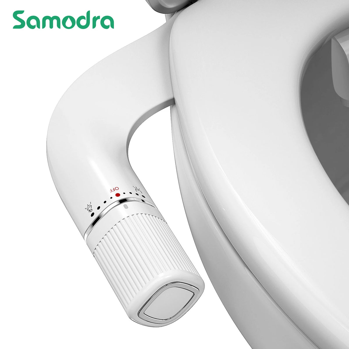 Samodra Upgraded Dual Nozzle Bidet For Gentle Clean Modern Home Hygiene