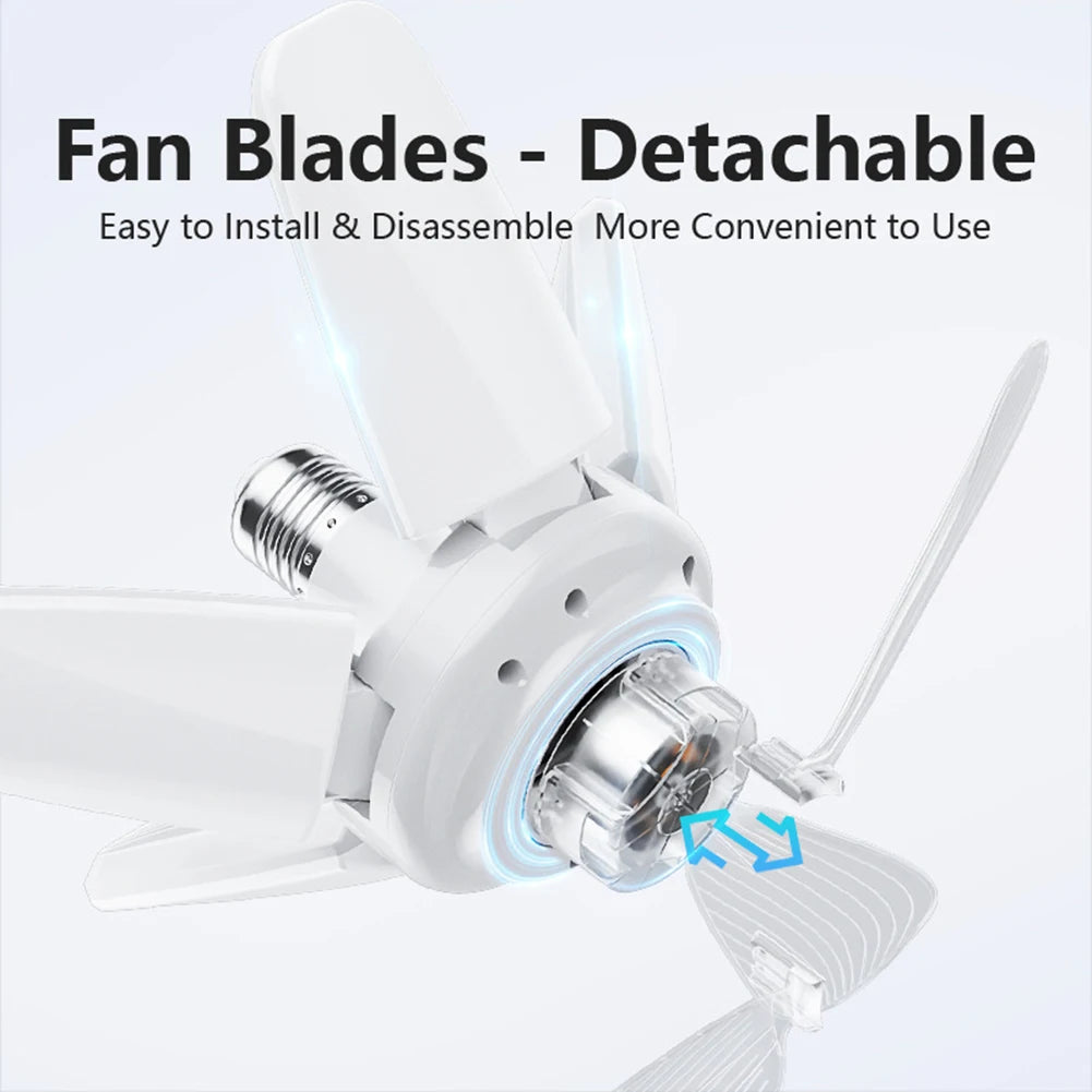 Sikiwind Modern Ceiling Fan With Led Light And Remote Control