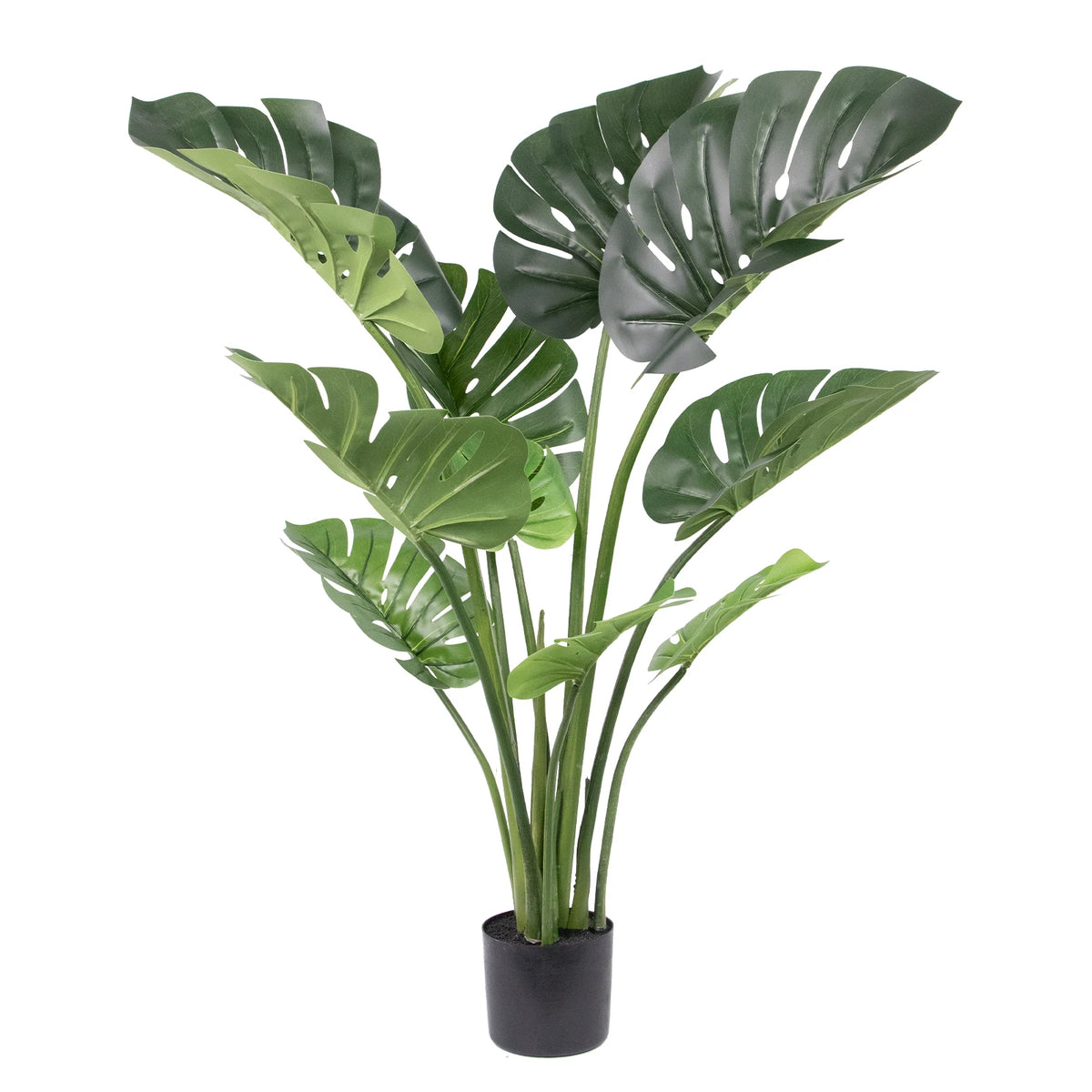 Artificial Monstera Deliciosa Faux Tropical Palm Tree for Home Decor