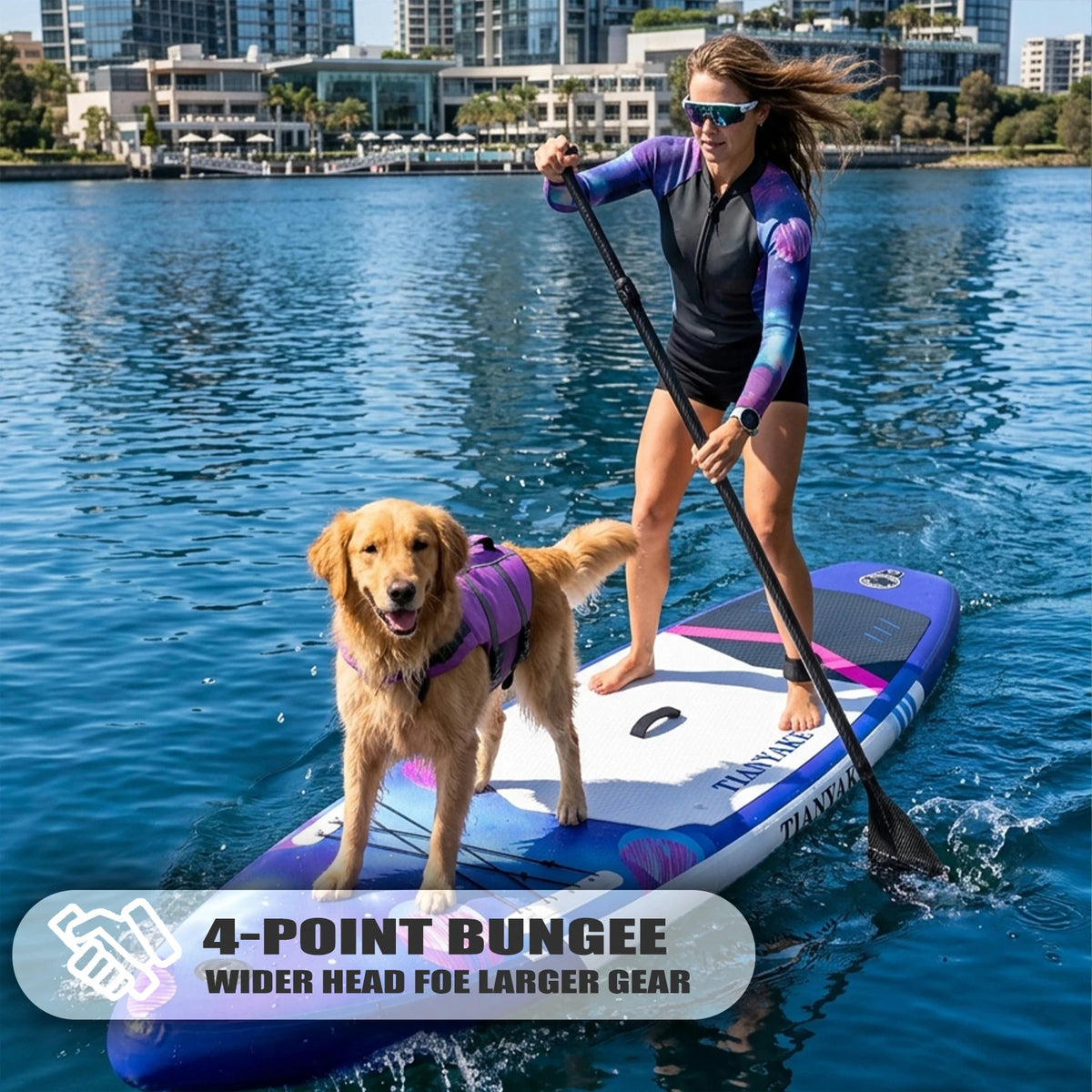 EGGORY Inflatable Stand Up Paddle Board For Outdoor Watersports