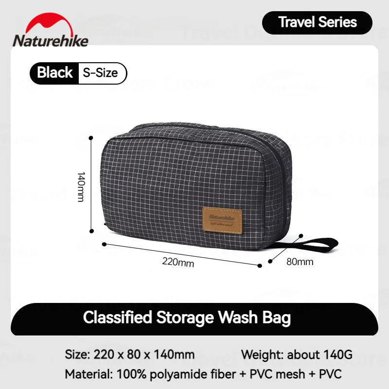 Naturehike SN03 Waterproof Dry Wet Hanging Toiletry Bag