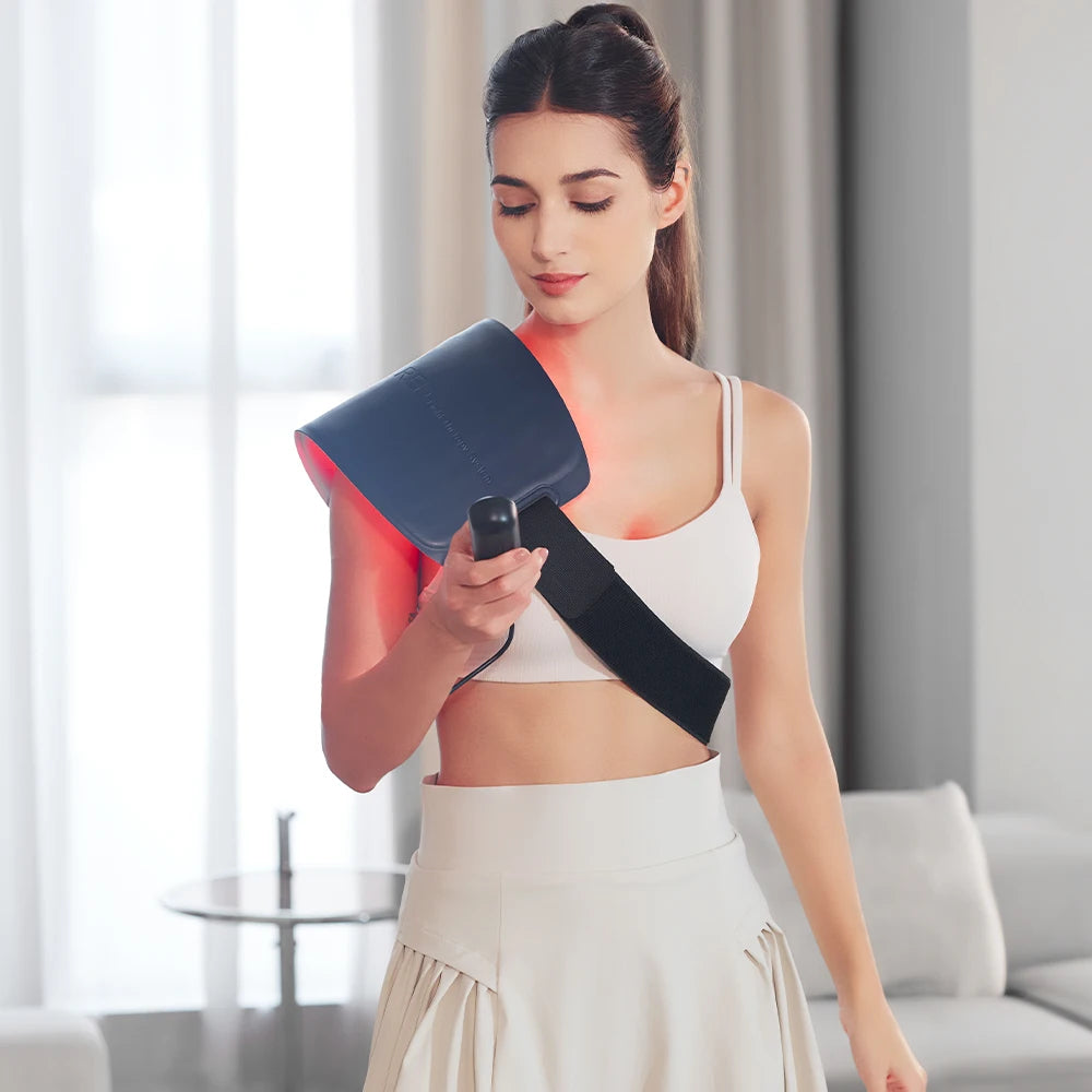 Hello Face Waterproof Red Led Light Therapy Belt For Pain Relief