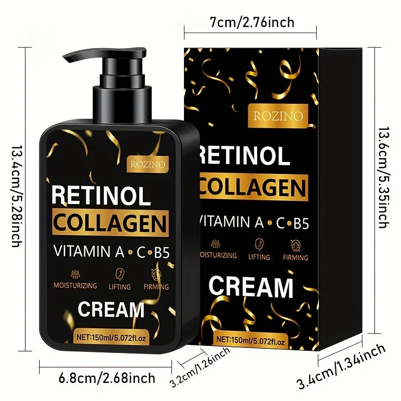 Retinol Collagen Face Cream With Vitamin C And B5