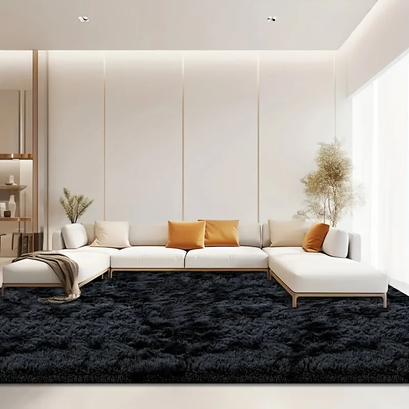 Super Soft Plush Area Rug With Aubusson Design For Home