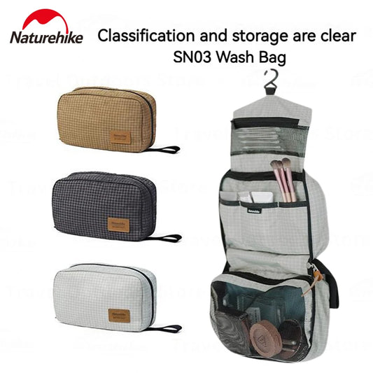 Naturehike SN03 Waterproof Dry Wet Hanging Toiletry Bag