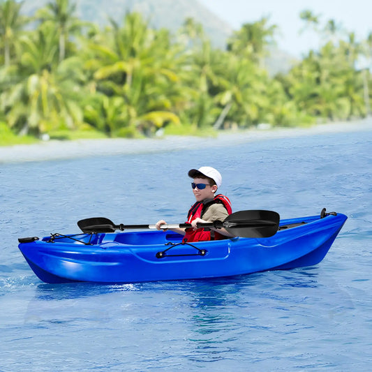 Sit On Top Recreational Fishing Kayak With Stable Hull Design