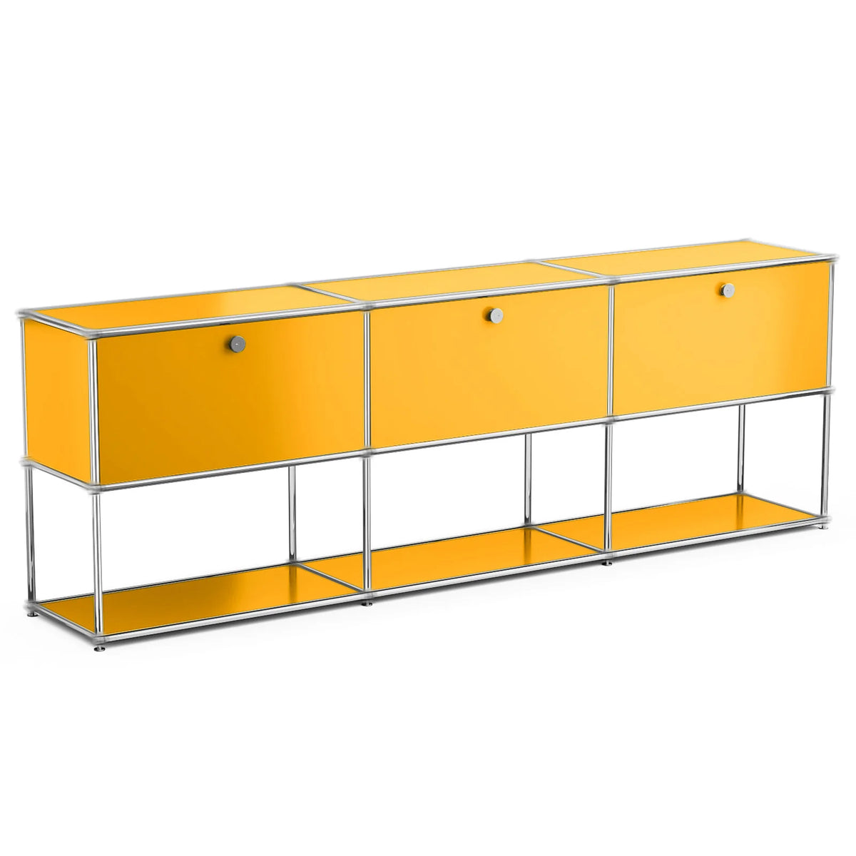 Modern Stainless Metal Storage Cabinet For Home Office Organization