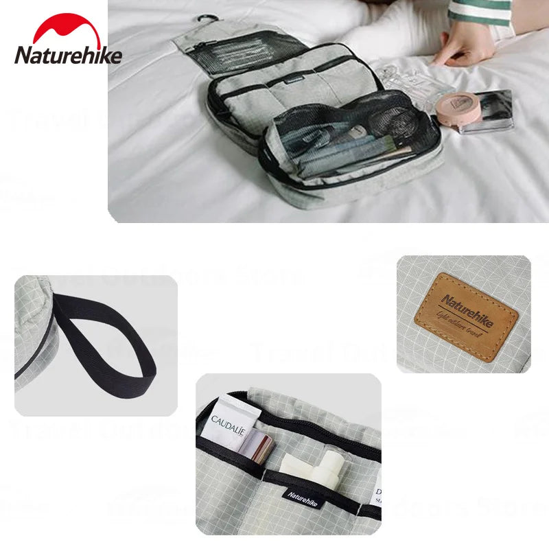 Naturehike SN03 Waterproof Dry Wet Hanging Toiletry Bag