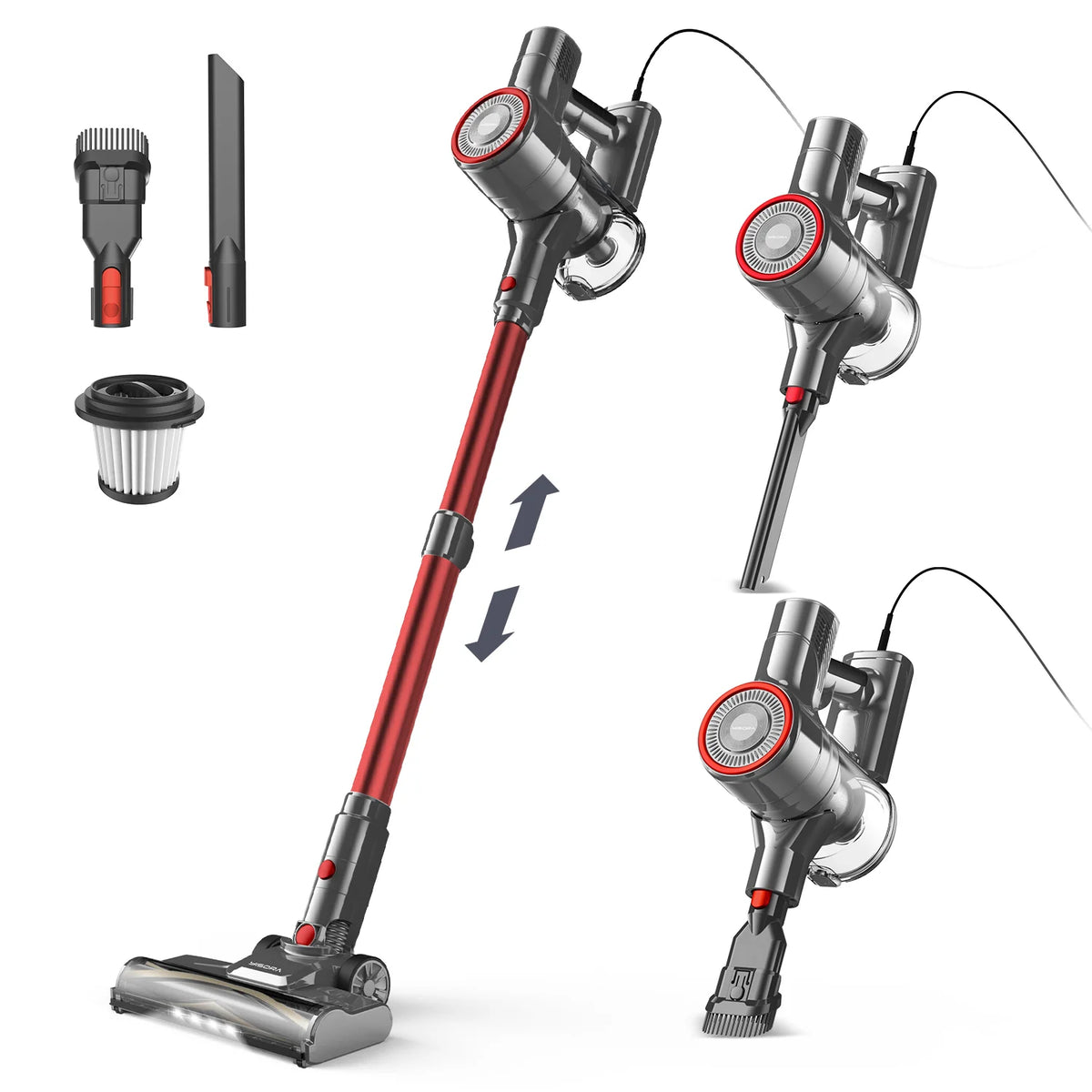 Inse I8 Corded Vacuum With HEPRACFIiterter And Powerful Suction For Pet Owners