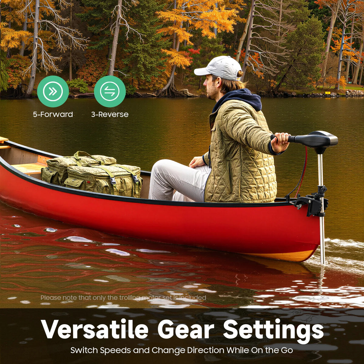Professional 12V Trolling Motor For Boat And Inflatable Dinghy