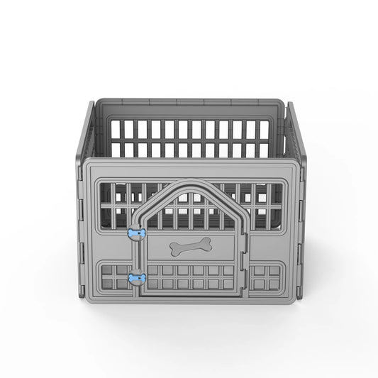 Foldable Four Panel Plastic Pet Playpen For Indoor Outdoor Dogs