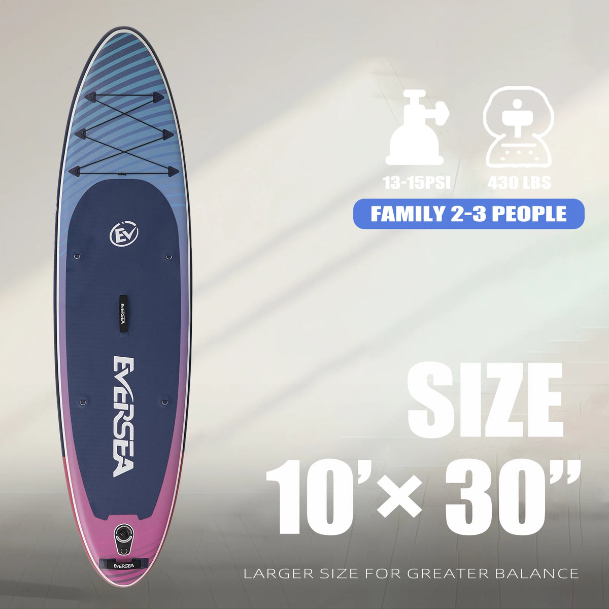 Eggory Premium Inflatable Stand Up Paddleboard For Water Sports