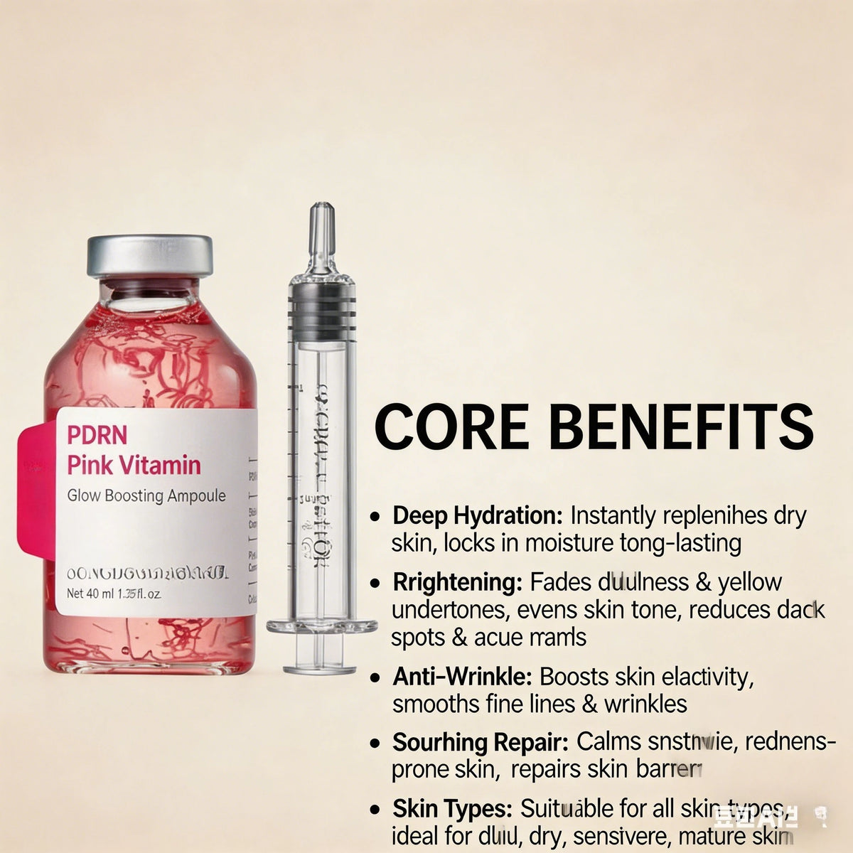 Eelhoe Peptide Intensive Collagen Essence And Pink Pdrn Stem Cell Ampoule
