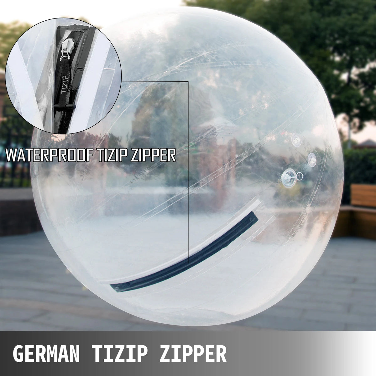 SucceBuy Durable Inflatable Water Walking Ball With Air Blower Pump
