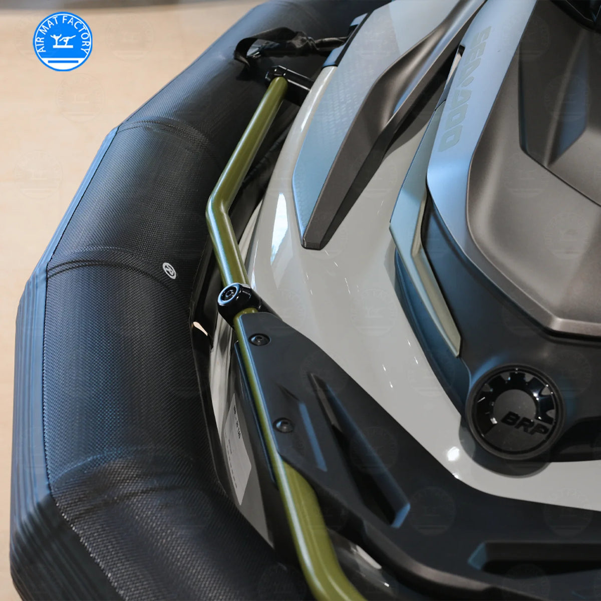 Ejia Inflatable PVC U-Shaped Water Rescue Jet Ski Collar With Pump And Kit