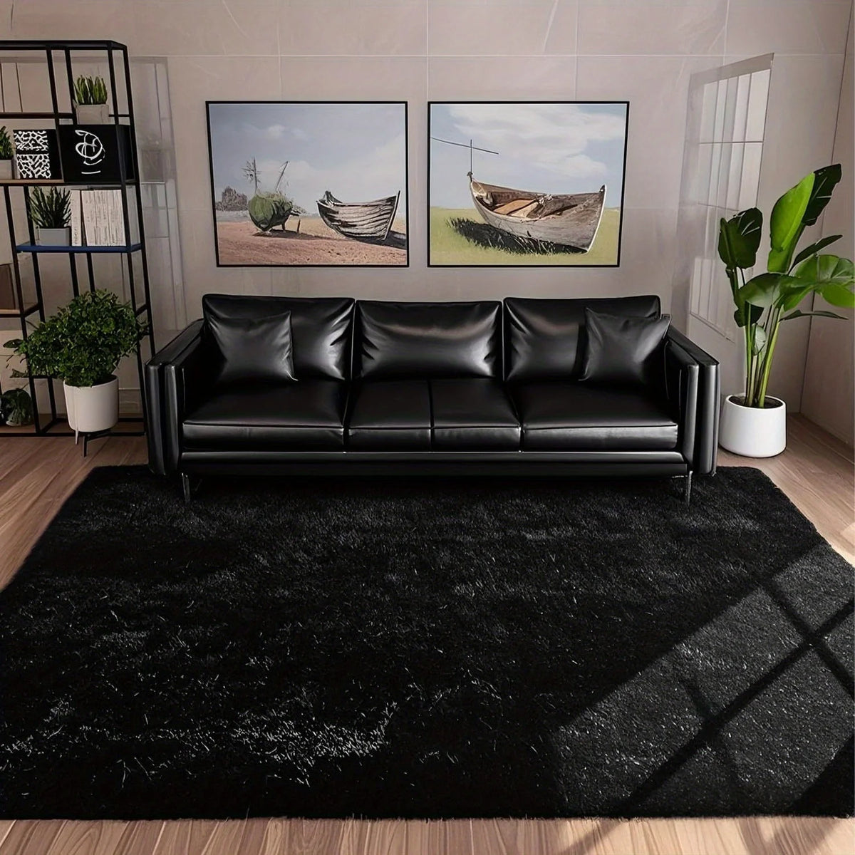 Super Soft Plush Area Rug With Aubusson Design For Home