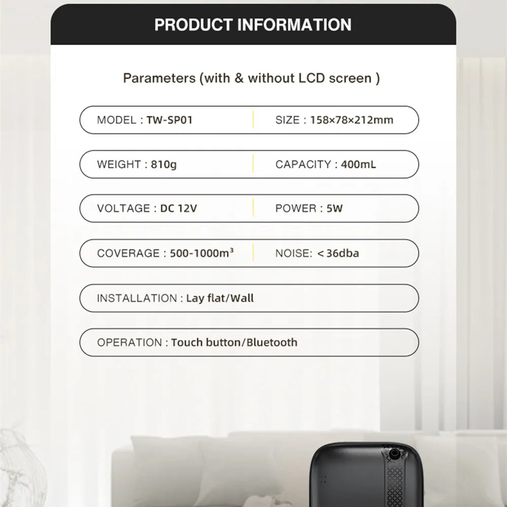 Namste Smart Aroma Diffuser For Busy Homes With App Control