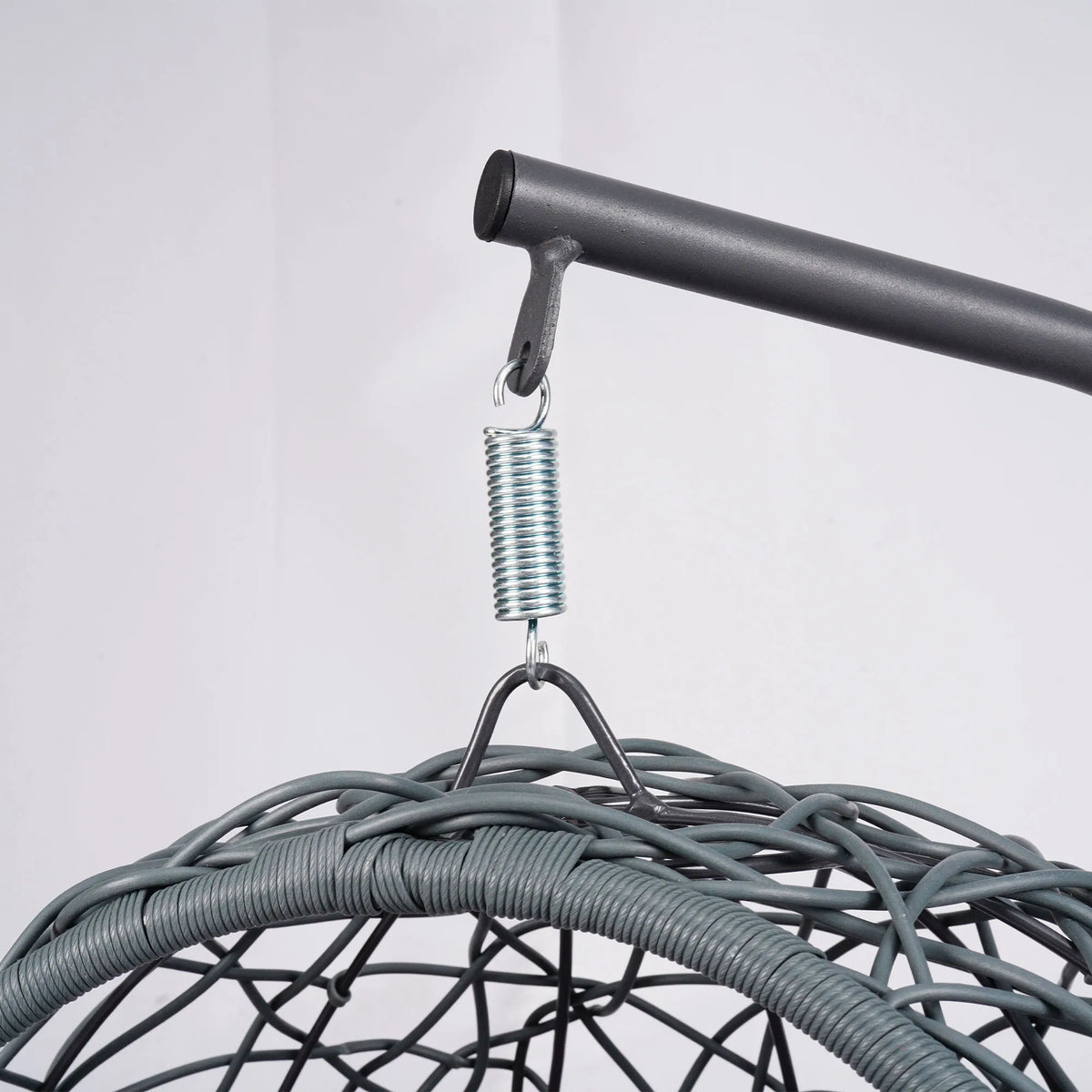Cozy Cat Swing Bed With Sturdy Stand And Plush Lounge Area