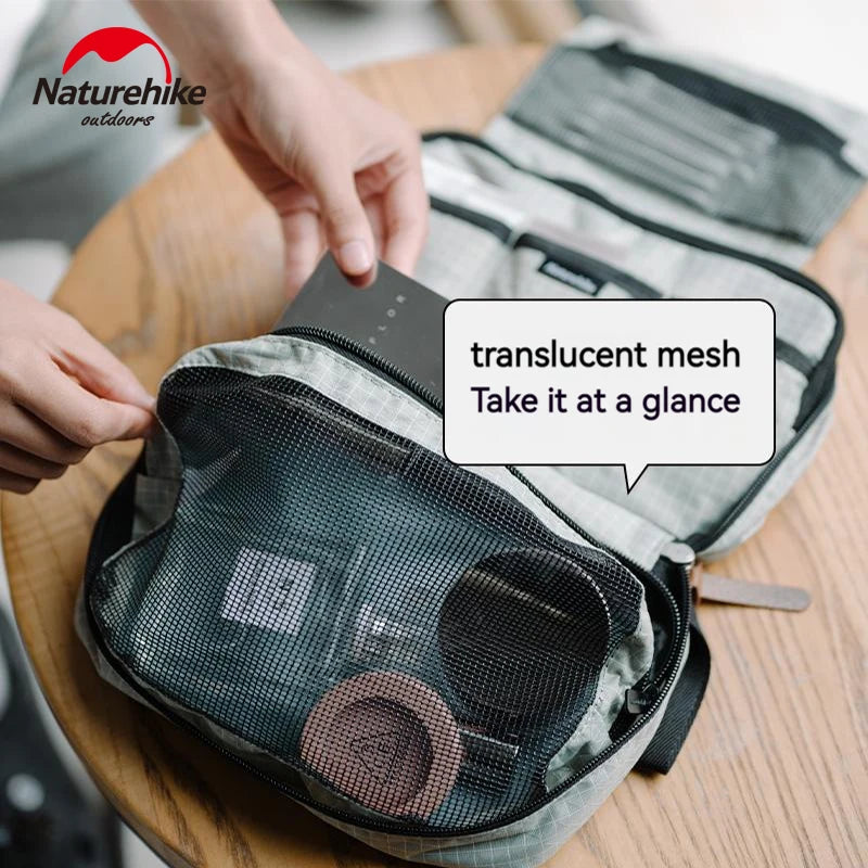 Naturehike SN03 Waterproof Dry Wet Hanging Toiletry Bag