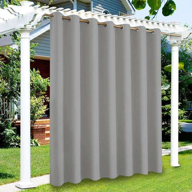 Waterproof Outdoor Blackout Curtains For Patio Pergola Gazebo