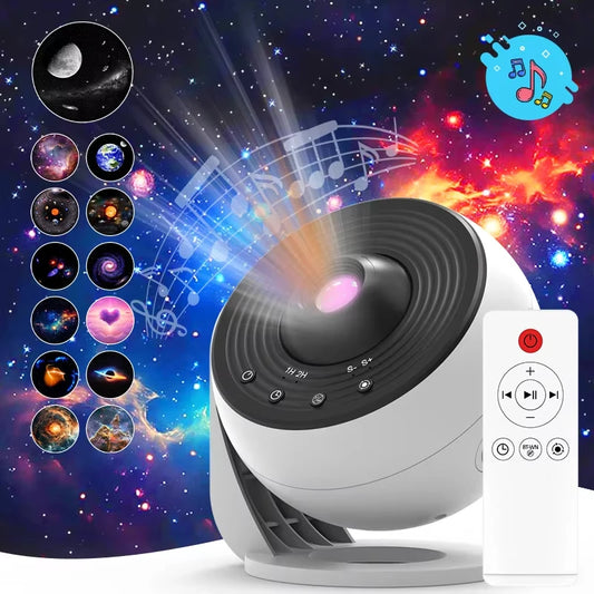 Ausyle Galaxy Star Projector Ambient Ceiling Night Light
