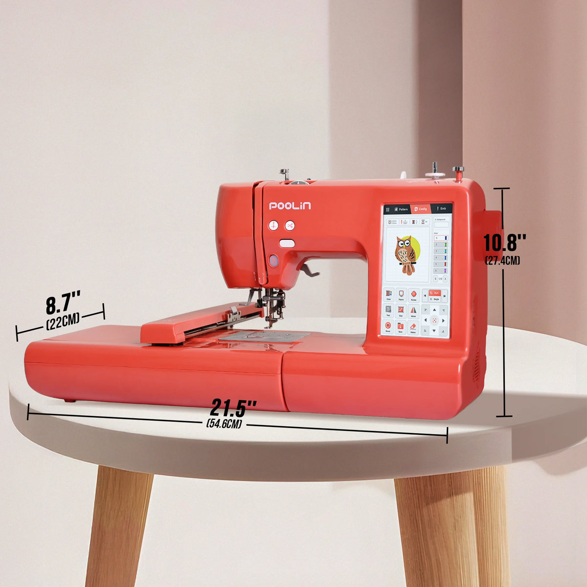 Computerized Embroidery Machine Smart Display For Beginners