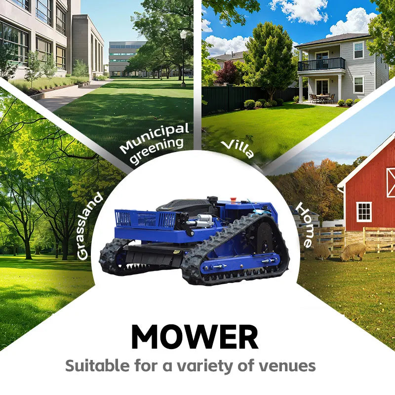 Relymg Ultimate All Terrain Robot Lawn Mower For Backyards