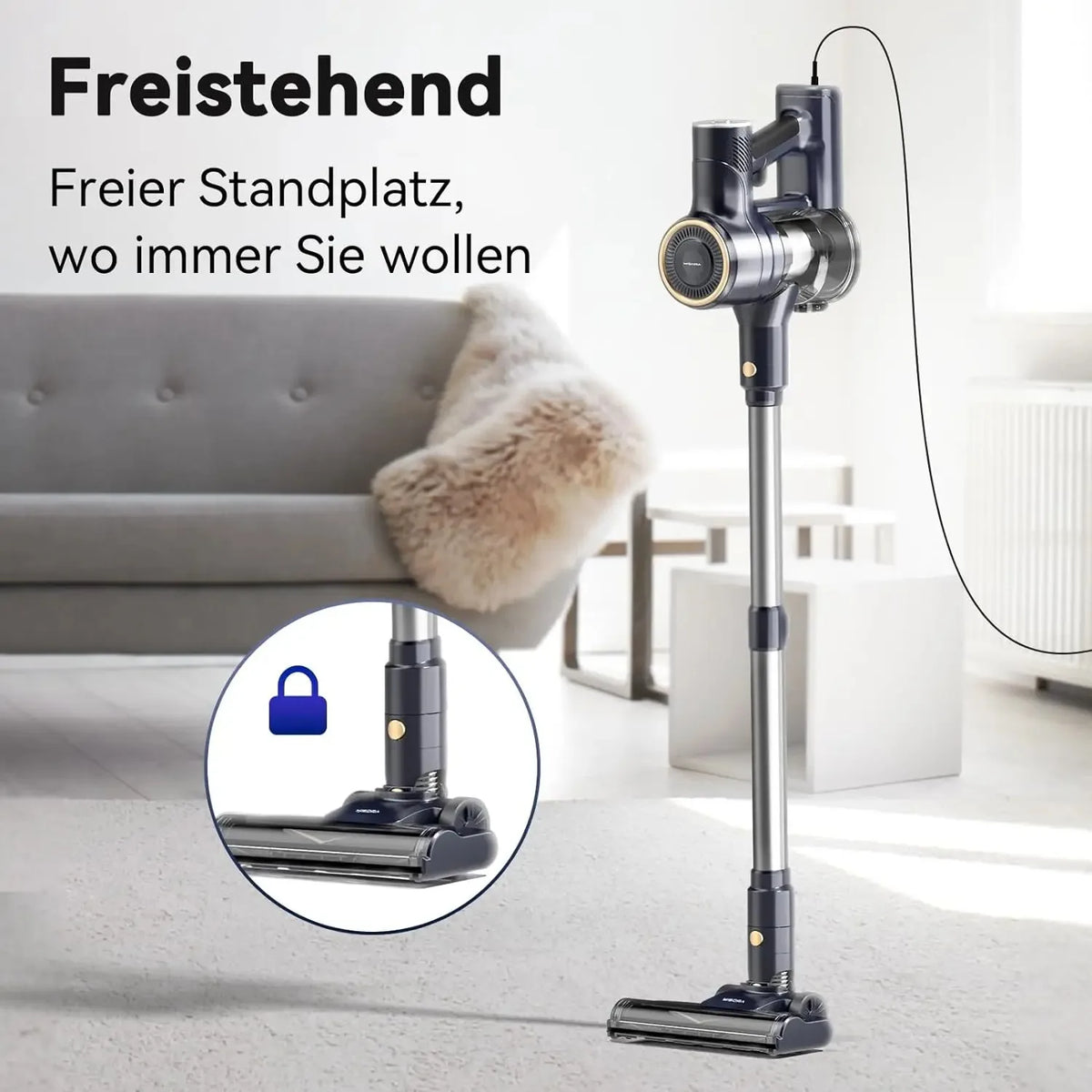 Inse I8 Corded Vacuum With HEPRACFIiterter And Powerful Suction For Pet Owners
