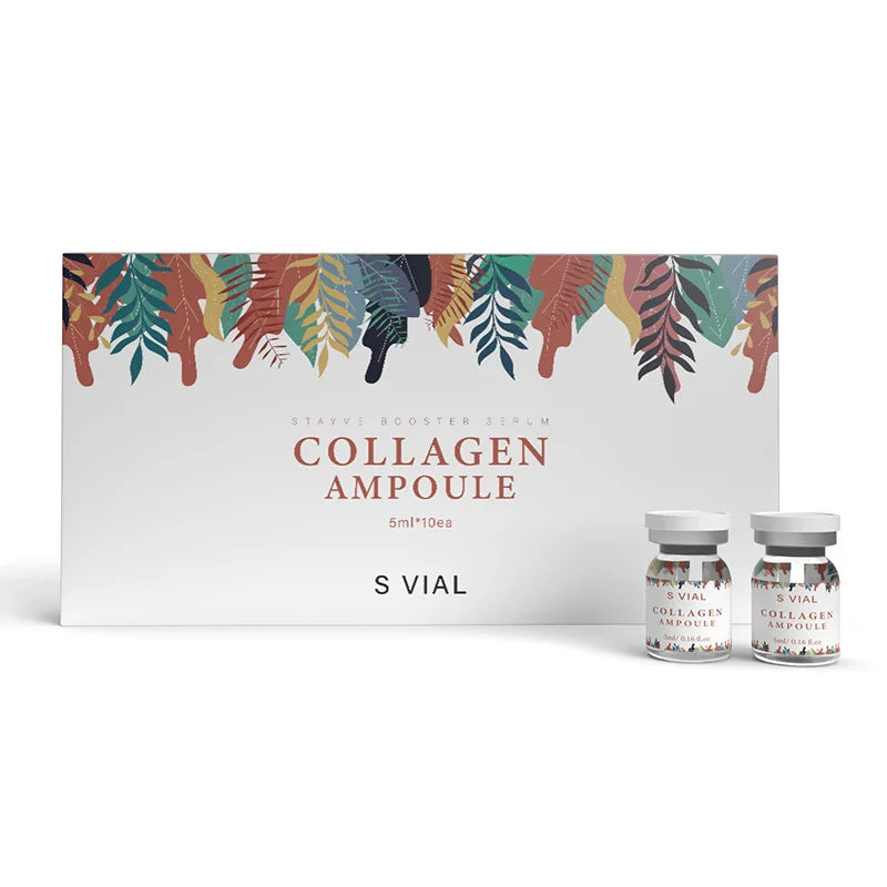 Face Salmon DNA Gold Ampoule Skin Booster Serum Kit