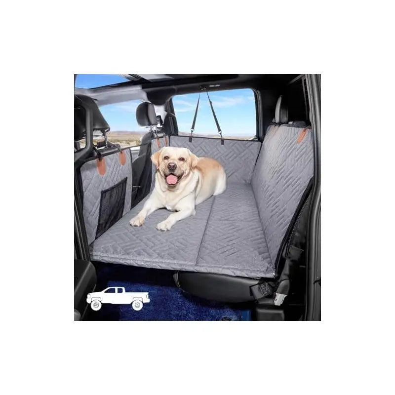 Waterproof Dog Car Seat Cover And Back Seat Extender