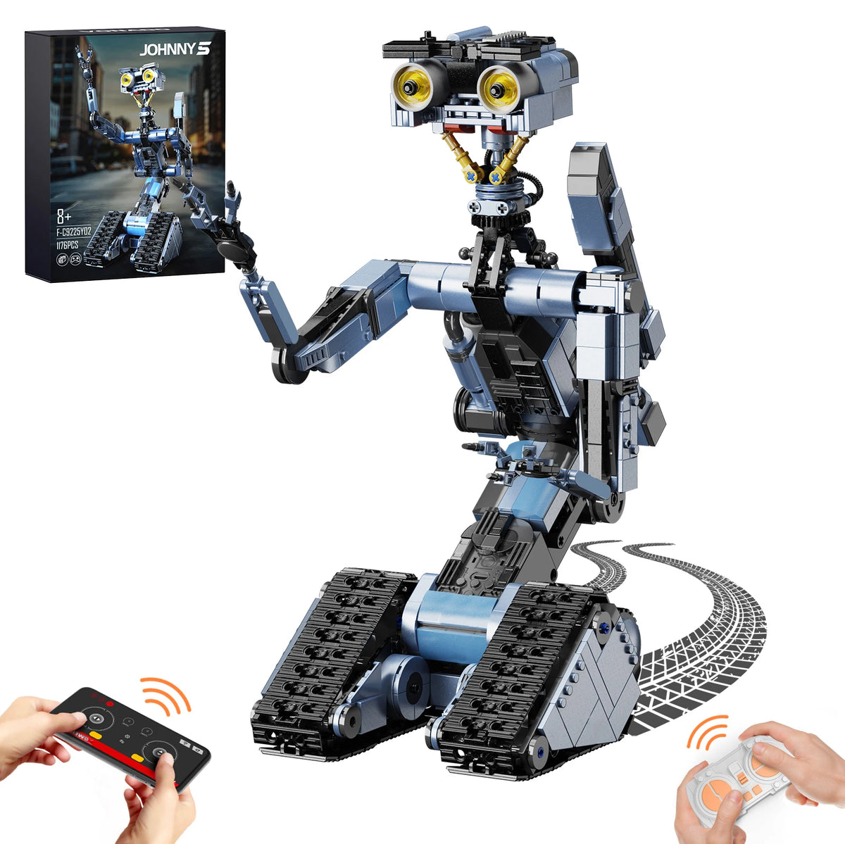 Robot Building Blocks Set Mechanical Construction Model Kit