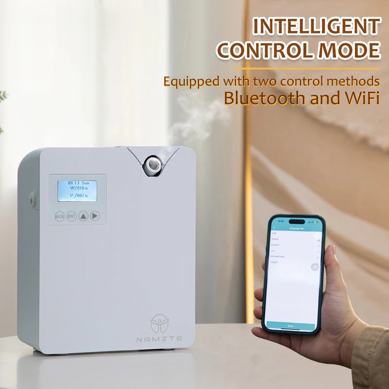 Namste Smart Aroma Diffuser Wifi Bluetooth Ultra Quiet For Home Use