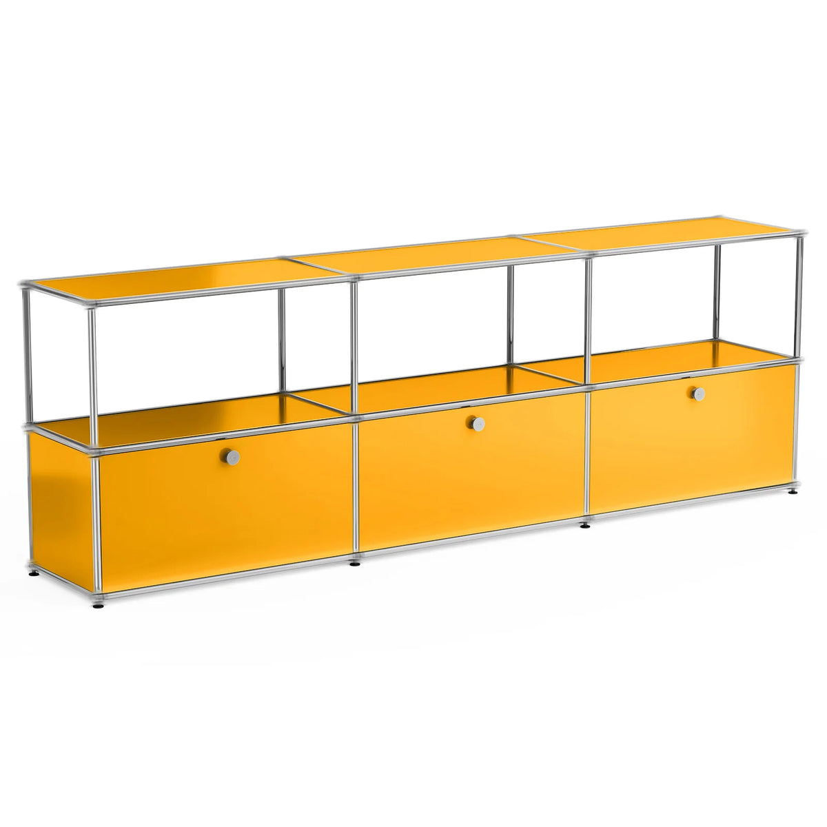 Modern Stainless Metal Storage Cabinet For Home Office Organization