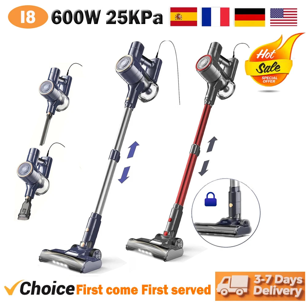 Inse I8 Corded Vacuum With HEPRACFIiterter And Powerful Suction For Pet Owners