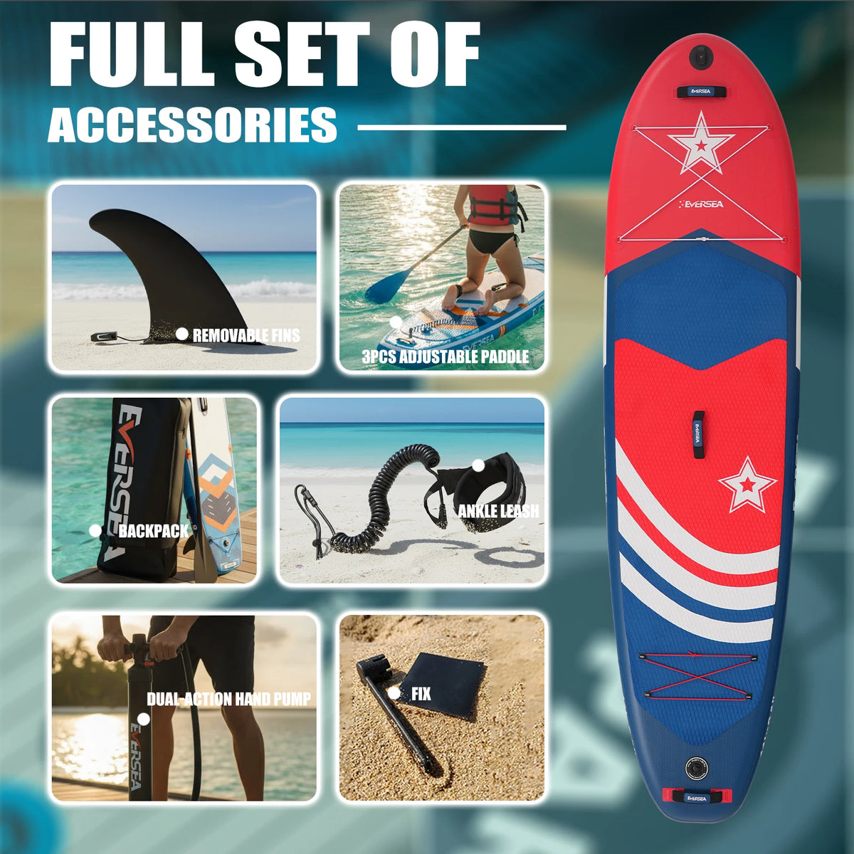 Eggory Inflatable Stand-Up Paddle Board With Accessories