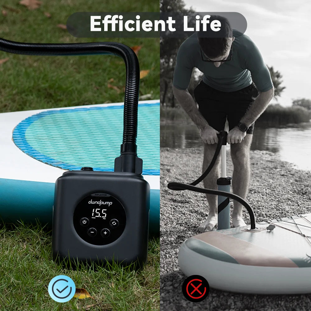 Electric Portable Rechargeable SUP Pump High Pressure Inflator