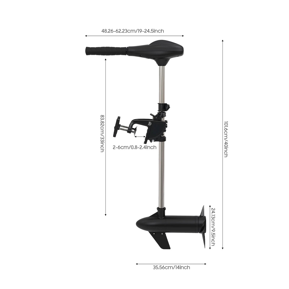 Professional 12V Trolling Motor For Boat And Inflatable Dinghy