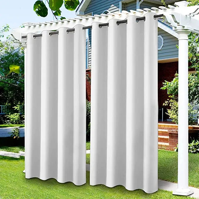 Waterproof Outdoor Blackout Curtains For Patio Pergola Gazebo