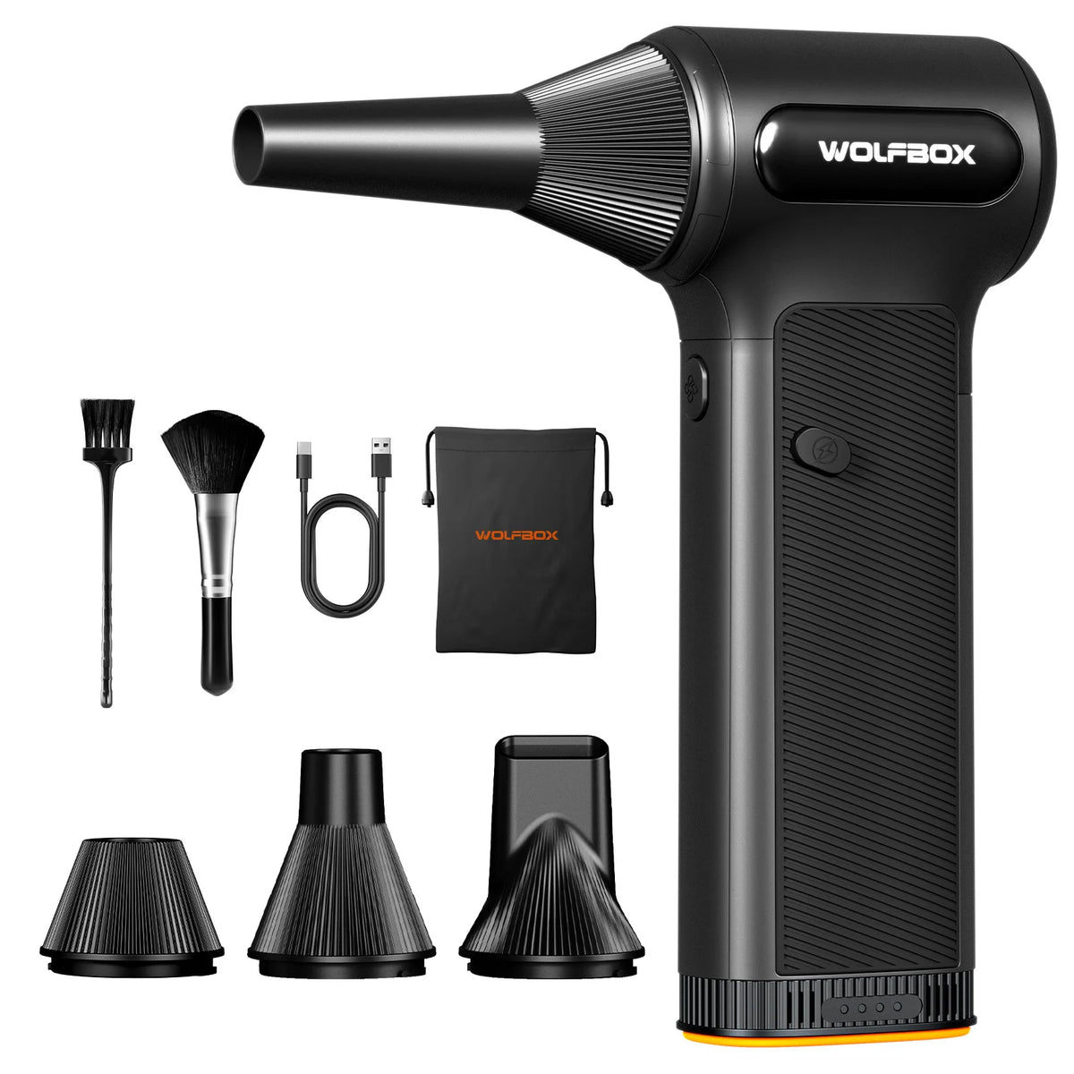 Wolfbox Powerful Wireless Air Duster For Car And Home Use