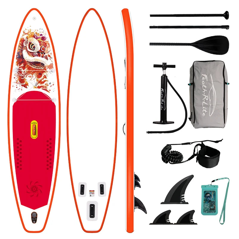 Funwater Inflatable Paddle Board Stand Up Surfboard With Accessories