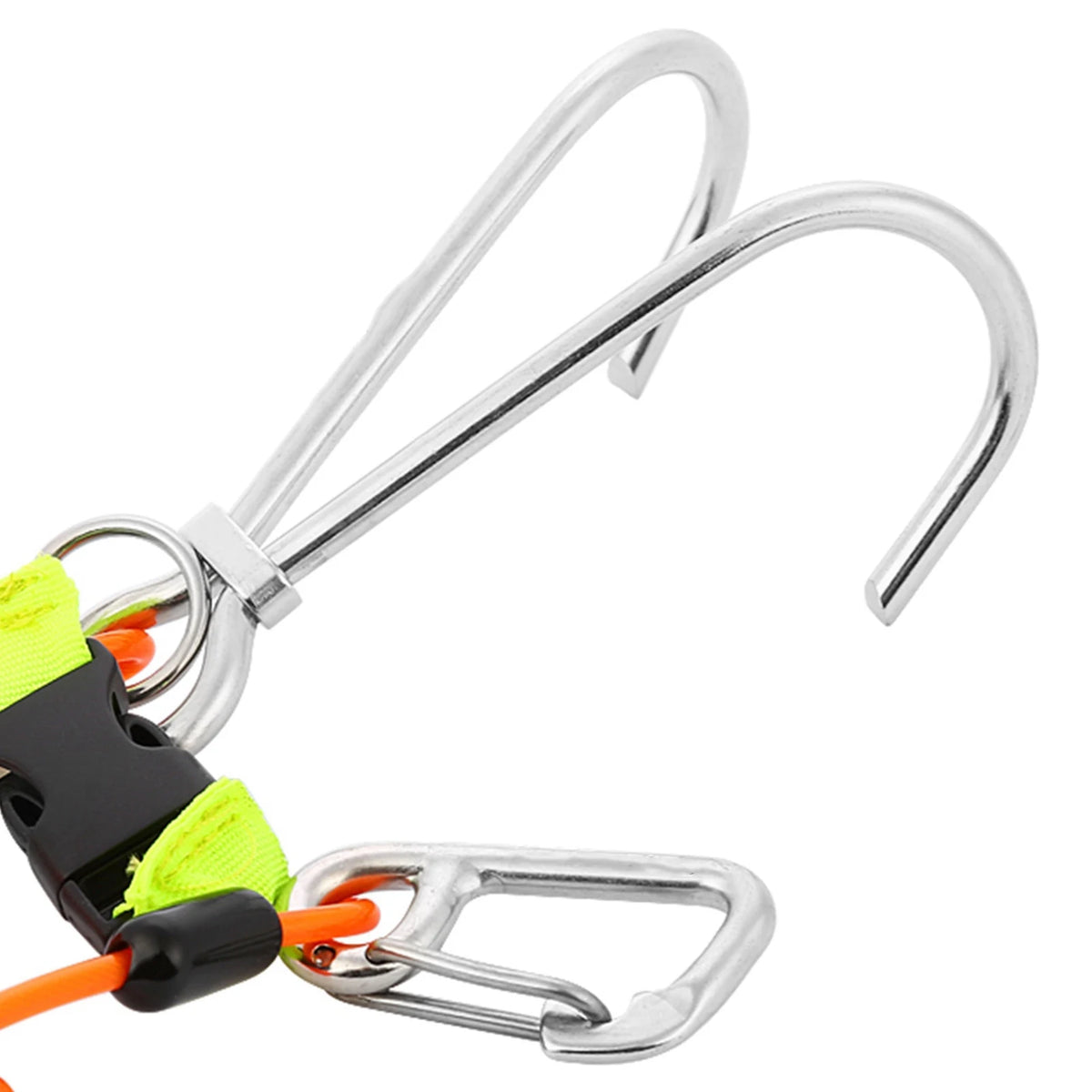 Marine Grade 316 Stainless Steel Reef Hook For Diving Safety