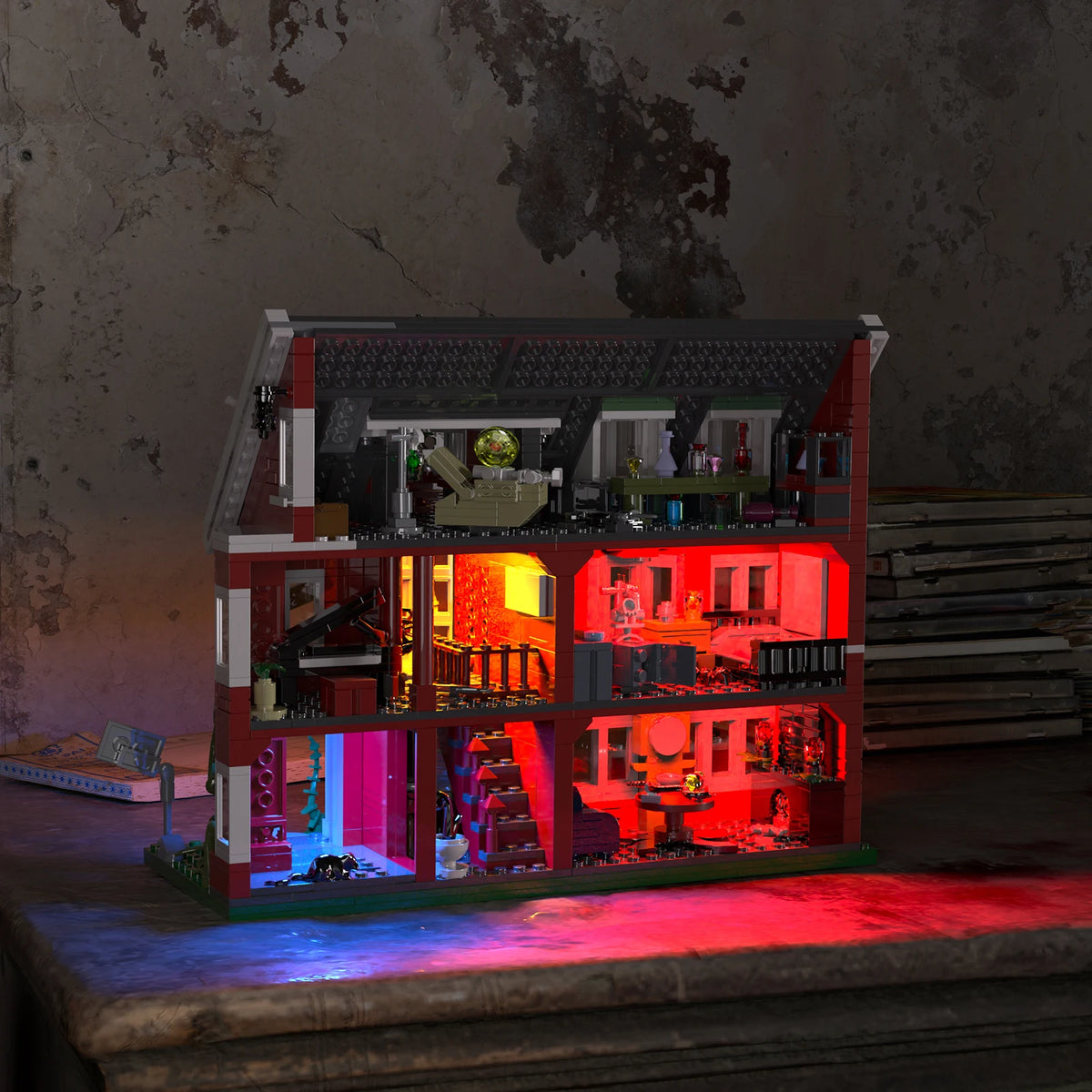 American Horror Story Murder House Building Blocks Home Decor Set