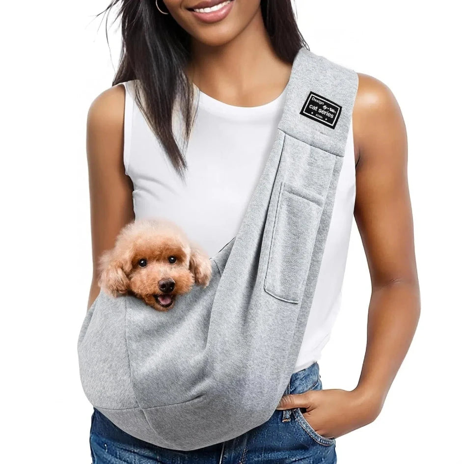 Handsfree Dog Carrier Sling For Small Dogs Cats Travel Harness