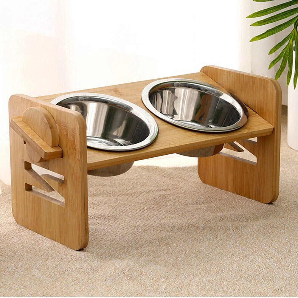 Elevated Dog Bowls Promote Optimal Digestion With Premium Adjustable Stand