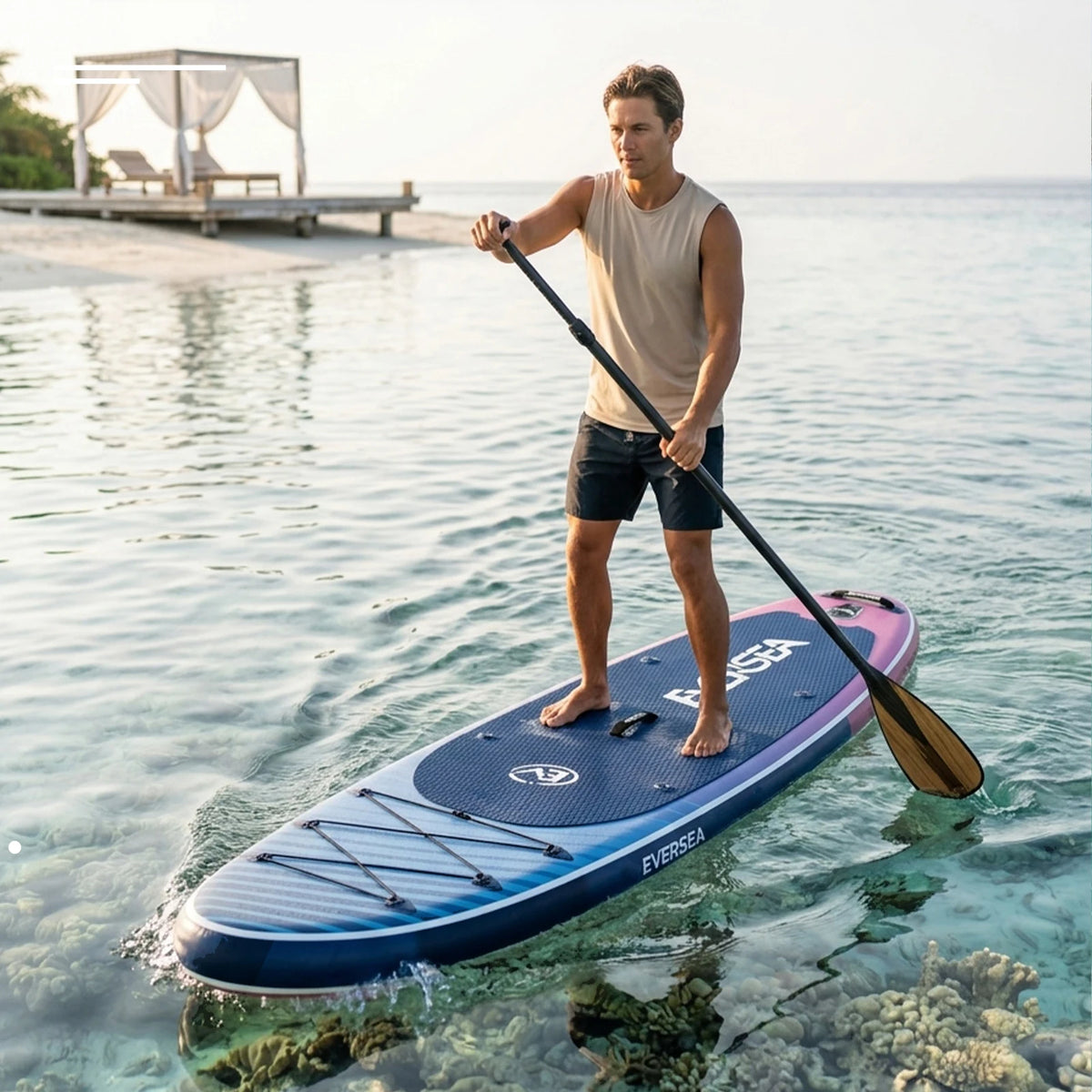 Eggory Premium Inflatable Stand Up Paddleboard For Water Sports
