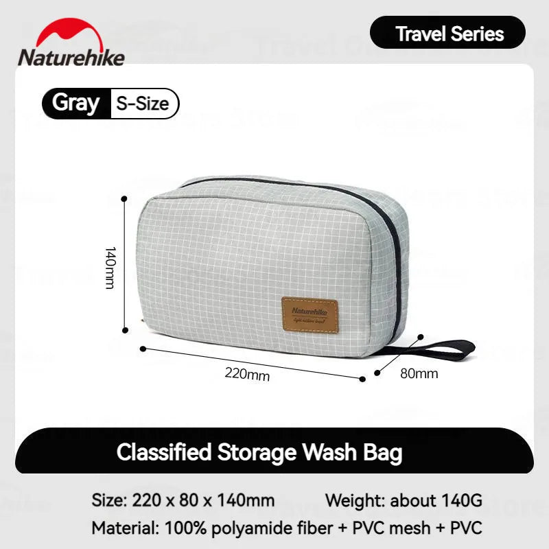 Naturehike SN03 Waterproof Dry Wet Hanging Toiletry Bag